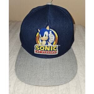 Sega Sonic The Hedgehog Snapback Baseball Hat Cap Official Sega CLEAN